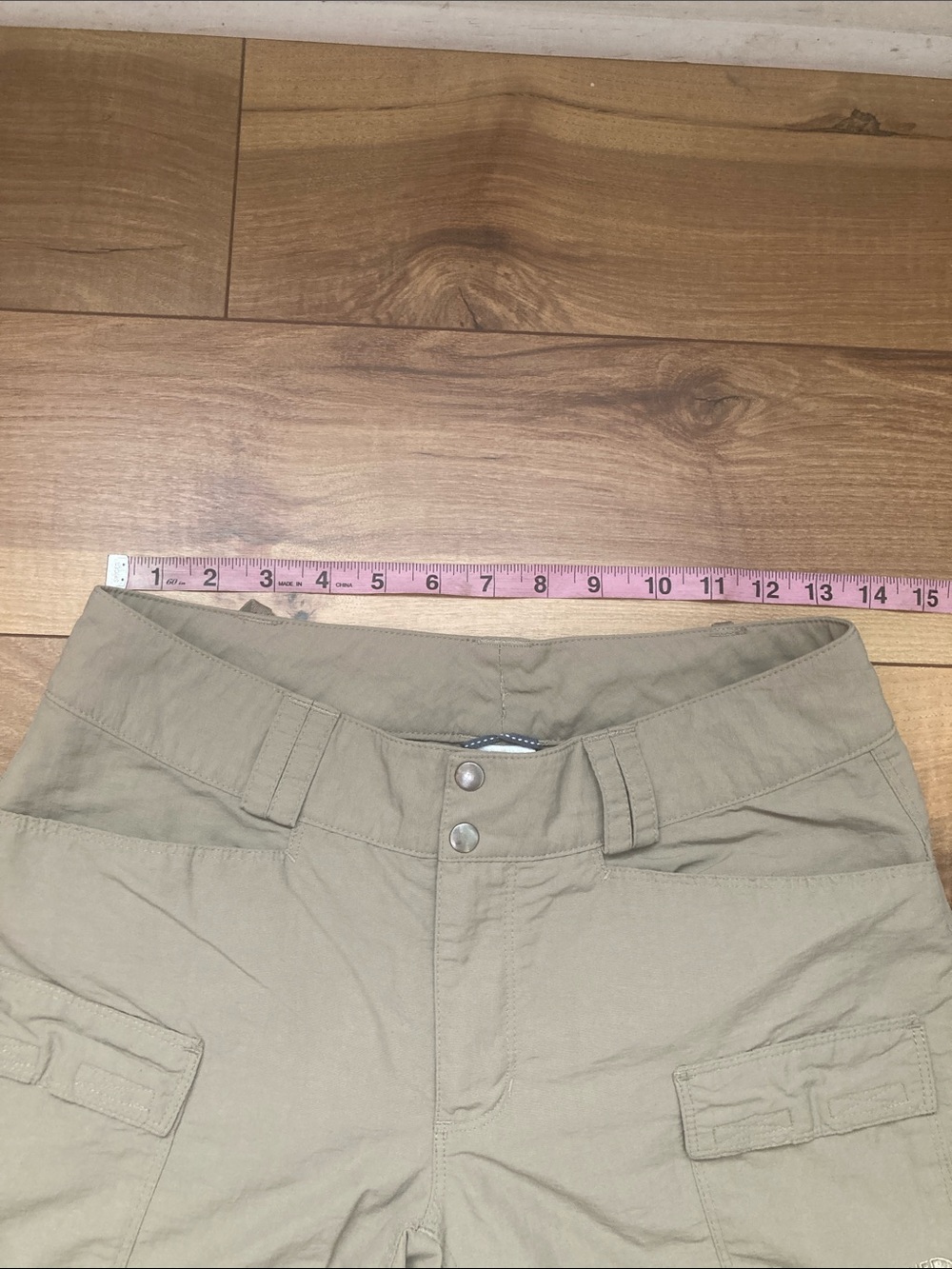 North Face Tan Nylon Convertible Outdoor Pants - Picture 6 of 13